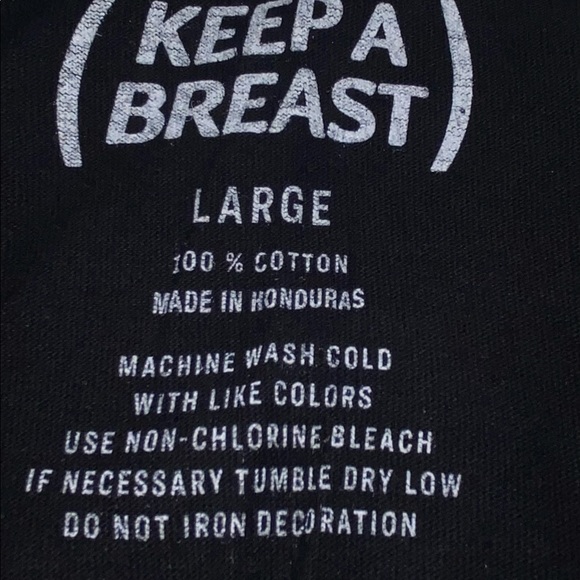 Vintage black shirt lager short sleeves crew neck boobies breast skater T-shirt - Picture 5 of 6